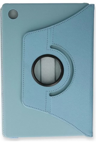 Hmngoakkllby Samsung Uyumlu Galaxy Tab A9 Plus Kılıf 360 Tablet Deri Kılıf - Turkuaz Akllhmng