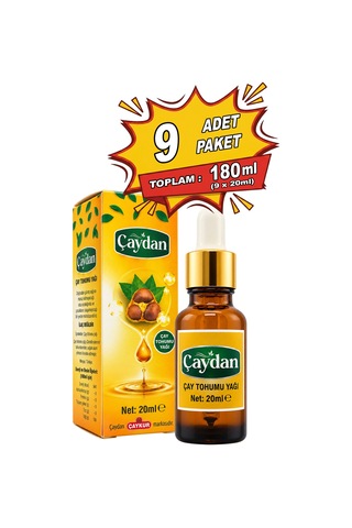 Çay Tohumu Yağı 20 Ml. Dokuzlu Paket