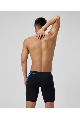 Speedo Training Printed V-cut Jammer Erkek Mayo Siyah