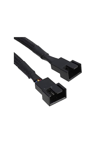 Ancheyn Fan Çoklayıcı 2 Port Y Pwm 4 Pin Splitter Çoklayıcı Switch Kablosu 5025