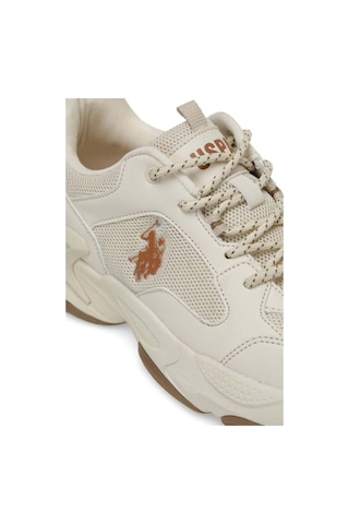 U.S. Polo Assn. Uspa Maybe Wmn Bej Spor Ayakkabı Bej