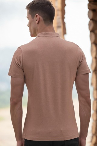 T8560 Dewberry T-shırt-kahve 1