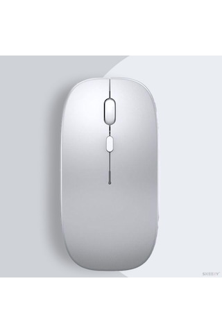 Xiaomi Tablet Şarj Edilebilir Sessiz Mouse Bluetooth + 2.4hz Wifi Kablosuz Mouse Fare 001