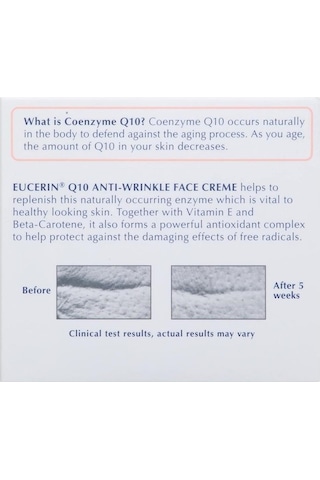 Eucerin Q10 Wrinkle Yüz Kremi 48 G