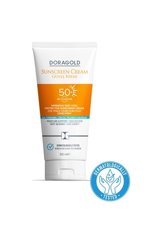 Doragold SPF 50+ Leke Karşıtı Çok Yönlü Güneş Kremi 50 ML