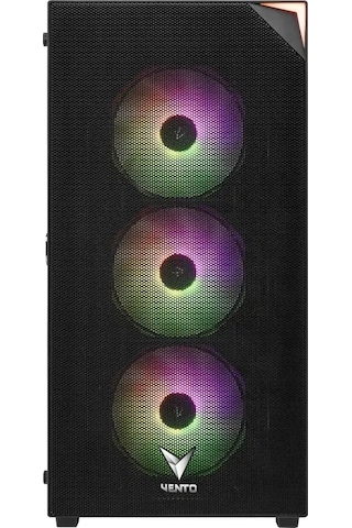 Vento VG4200S 750W 80+ Temperli Cam RGB ATX Oyuncu Bilgisayar Kasası