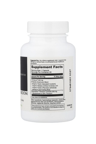 Davinci Laboratories, Prebiotic Mushroom Blend, 60 Capsules