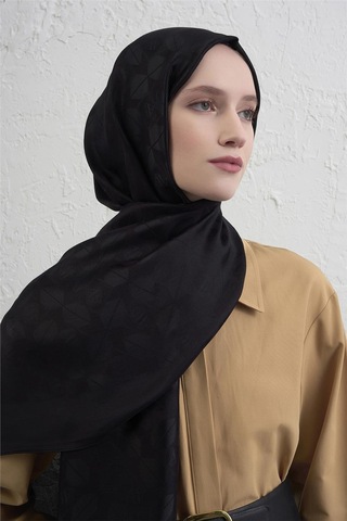Armine Visse Şal 2 01 Siyah