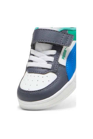 Puma Caven 2.0 Block Ac+ Beyaz Erkek Çocuk Sneaker Beyaz-mavı-grı