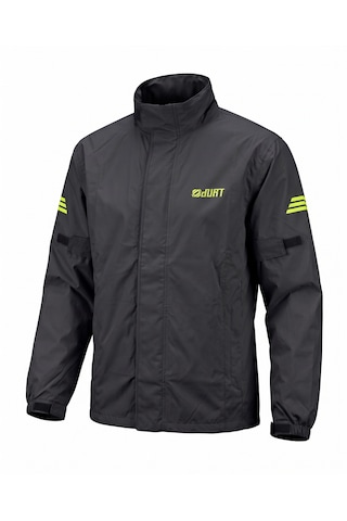Durt Drycore 2'li Set Siyah Motosiklet Yağmurluğu