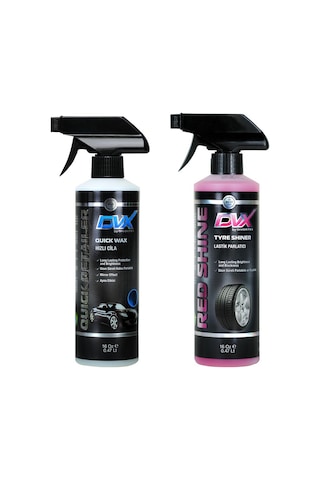Dvx Araç Bakım Seti Lastik Parlatıcı ve Hızlı Cila 16 Oz 473 ML N11.1346