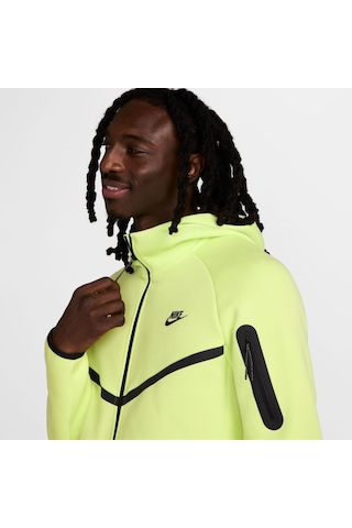 Nike Tech Fleece Fz Windrunner Hoodie Erkek Sarı Sweatshirt