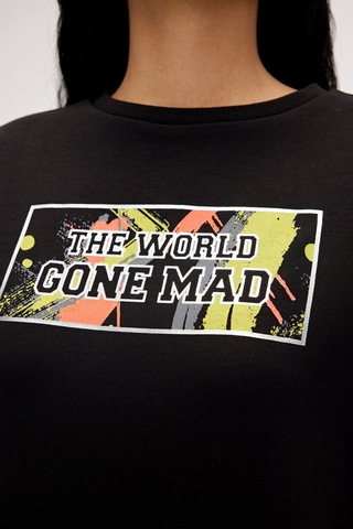 Bad Bear Re-carina Siyah Kadın Sweatshirt-nıght Siyah