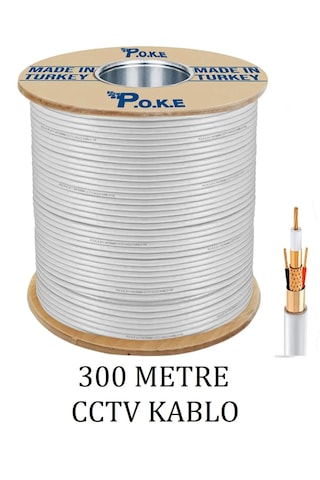 2+1 Cctv 0.50mm Gold 300 Metre Kamera Kablosu