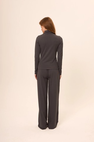 Zoor Ultra Soft Penye Modal Pantolon Füme