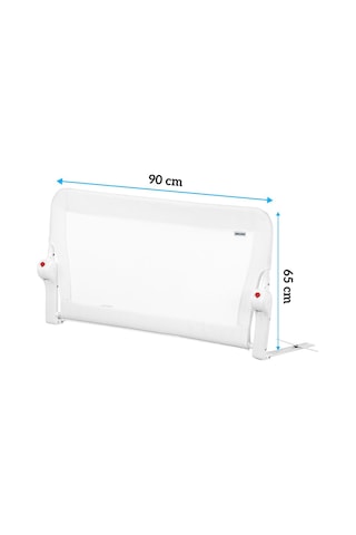 Wellgro 90 65 Cm Beyaz Yatak Bariyeri, Çocuk Yatak Korkuluğu