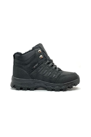 Xstep X6 Trekking Outdoor Ortopedik Erkek Bot Siyah