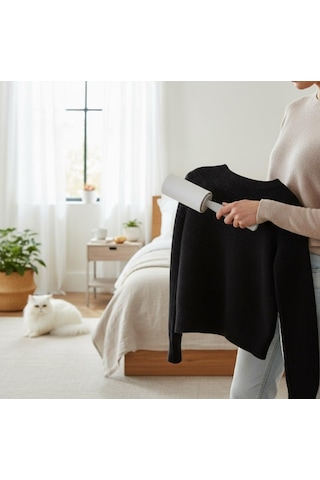 Titiz Rollo Yapışkanlı Tüy Toplayıcı Rulo - 60 Yaprak Çok Renkli