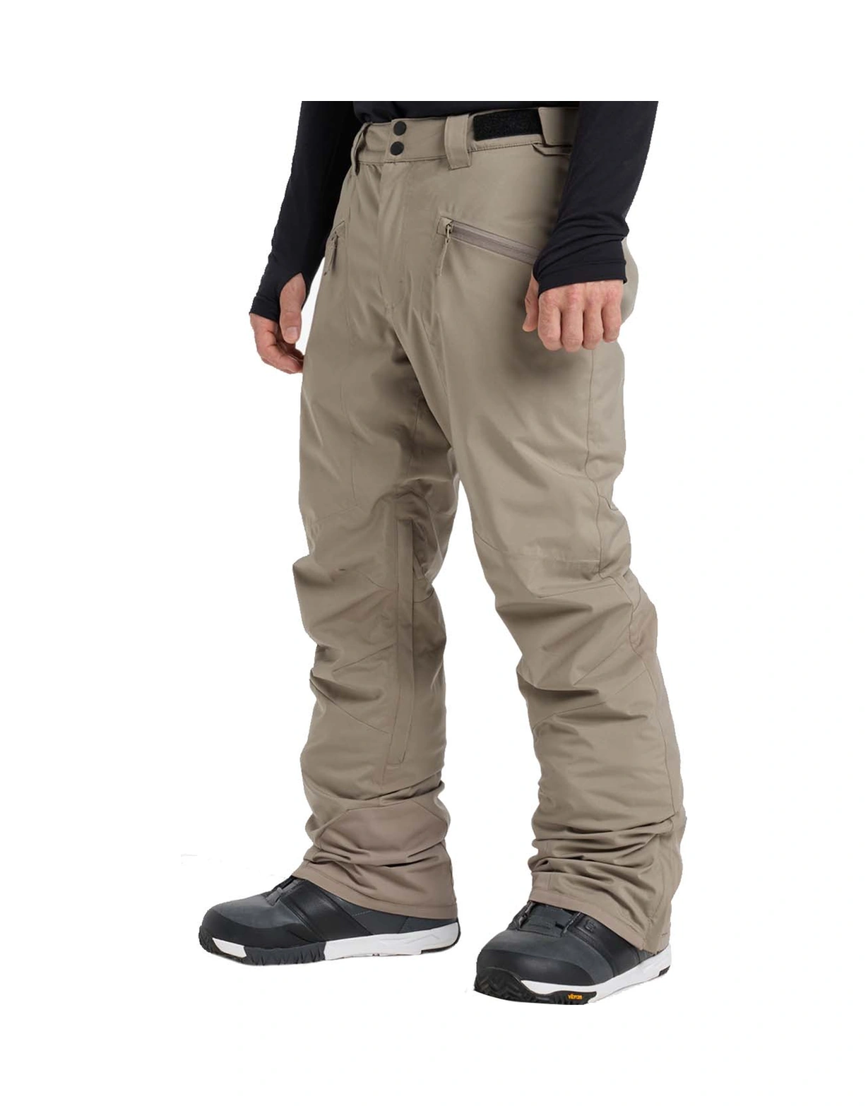 Quıksılver Quiksilver Boundry Pt Erkek Bej Snowboard Pantolonu Tzc0 Taş