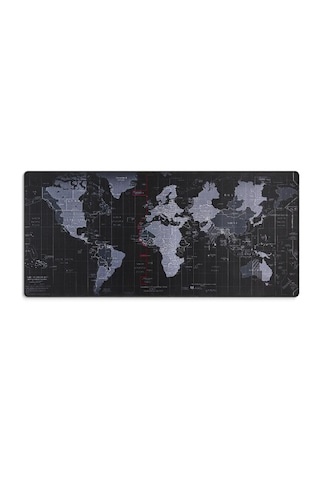 Dünya Desenli 80x30 Cm Mouse Pad Xl Gaming Mousepad