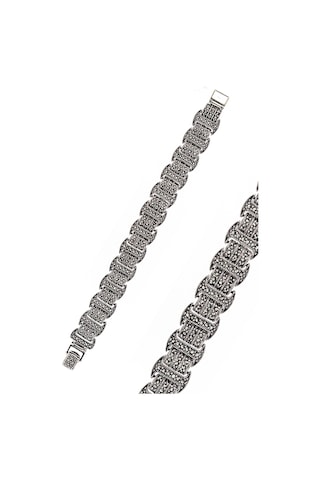 Prenses Model Markazit Taşlı Kadın Gümüş Bileklik 201024434 Gümüş