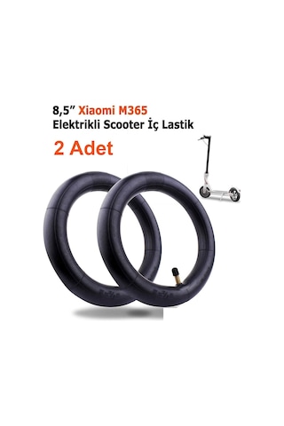 Xiaomi M365 8.5 İnç İç Lastik / Elektrikli Scooter Şambrel 2'Li Xiaomi M365 8.5 İnç İç Lastik / Elektrikli Scooter Şambrel 2'Li