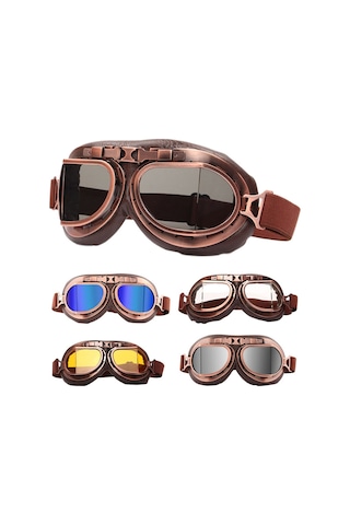 Yaozixa Motosiklet Sürüşü Ve Endüstriyel Kullanim Icin Toz, Rüzgar Ve Çarpma Koruma Gözlükleri - Gümüş Kaplama Lensli Anti-explosion Taktik Göz Korumasi Siyah