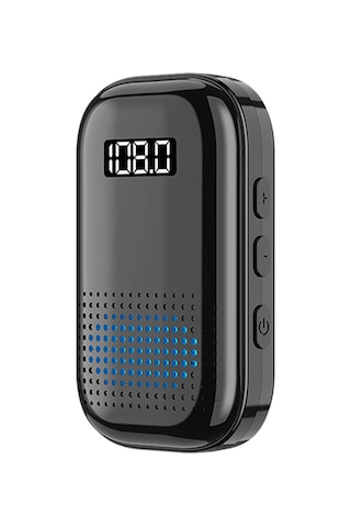 Fosenze Bluetooth 5.4 Alıcı - Tf Kart & Fm Radyo - 30 Saat Çalma - Taşınabilir Klips Tasarım