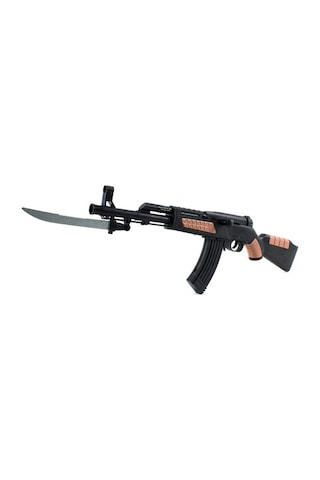 Boncuk Atan Tüfek Ak47 Boncuklu Oyuncak Tabanca Silah 58 CM