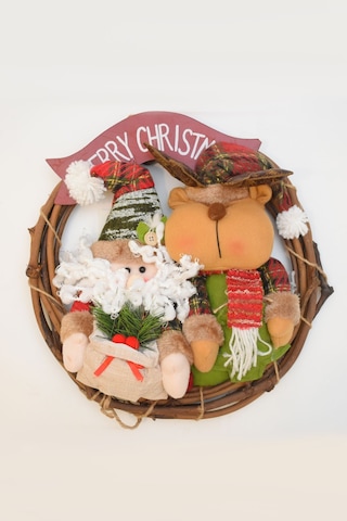 Waldern Luxury Dekoratif Mery Christmas 35cm Kapı Süsü