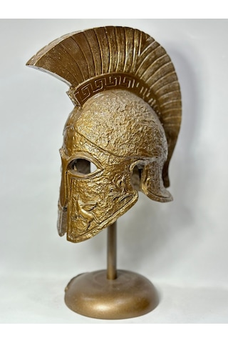 Büyük Boy Miğfer Biblo Bronz