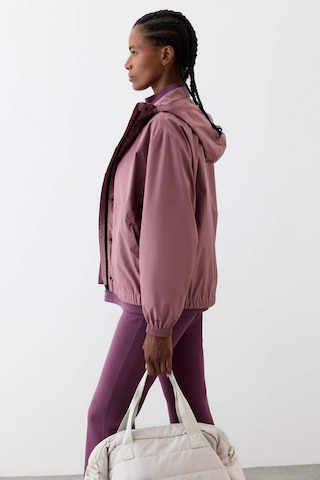 Defacto Defactofit Su İtici Regular Fit Kapüşonlu Yağmurluk C4949ax25aubr97 Bordo