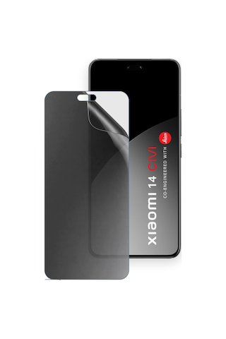 Schitec Xiaomi 14 Cıvı Hayalet Privacy Hidrojel Ekran Koruyucu 01019386