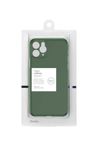 Benks Apple Uyumlu iPhone 12 Pro Kılıf Slim Fit Mat PP Benks Lollipop Protective Kapak ZORE-218481