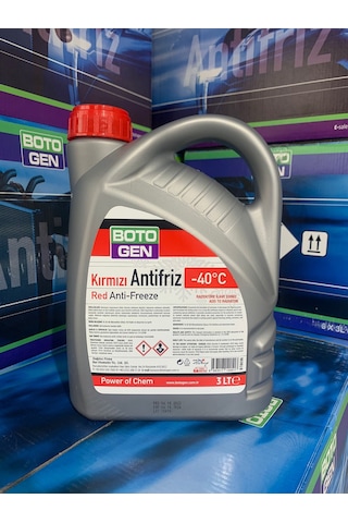 -40 Kırmızı 3 L Antifriz Botogen