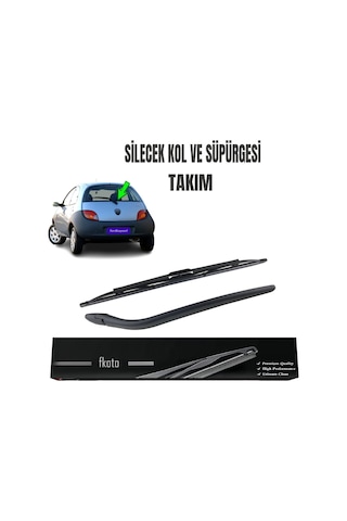 Ford Ka Arka Cam Silecek Kolu Ve Süpürgesi Takımı 1996-2008