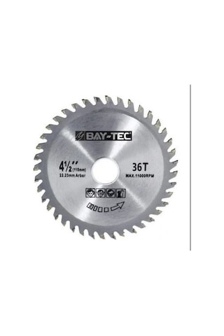 Elmas Uçlu Sunta Ahşap Kesme Daire Testere 115 Mm