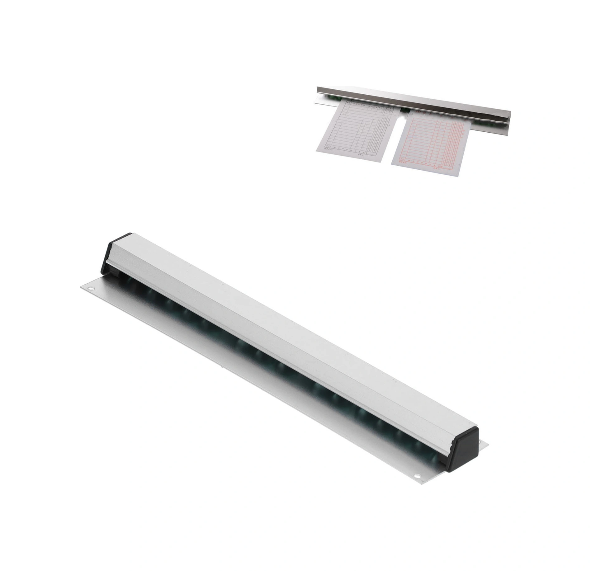 Kosona Alüminyum Duvar Tipi Bilet Tutucu, Anti-korozif, Pervane Özelliği İle Restoran/bar Mutfak Sipariş Organizatörü 30cm