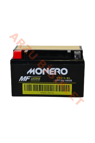Benelli 125 S Akü, Ytx7a-bs Motosiklet Akü, Monero