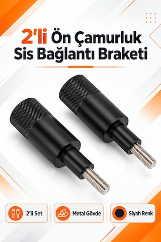2' Li Set Ön Çamurluk Sis Bağlantı Braketi 1