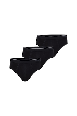 Blackspade Erkek Slip 3Lü Paket Tender Cotton 9672 - Siyah