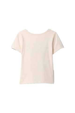 Gap Grafikli T-shirt - 710285-10020 SARI