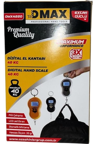 Dmax Dijital El Kantarı 40 Kg Dmx4220