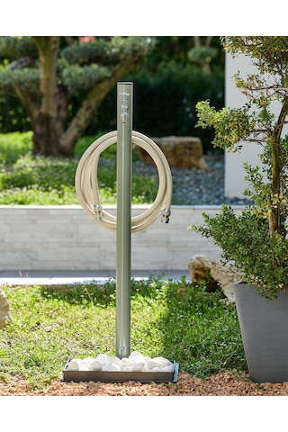 Loop Yuvarlak Bahçe Çeşmesi - Pastel Yeşil