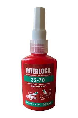 İnterlock 32-70 Civata Sabitleyici Yüksek Mukavemet 50 Ml