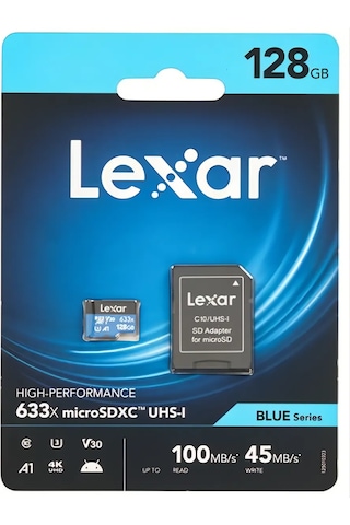 Lexar Micro Sd 128 Gb Yüksek Performanslı 633x Hafıza Kartı 388338654