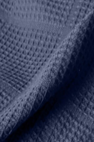Vela Indigo %100 Pamuk Yüksek Kalite Tek Kişilik Pike İndigo