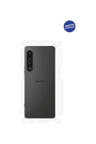 Sony Xperia 1 Vı Mat Arka Ve Yan Koruyucu Tpu Film