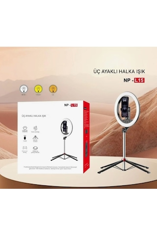 Xiaomi 17 Pro Max Uyumlu Selfie Çubuğu Taşınabilir 210 Cm Tripod Selfie Işığı