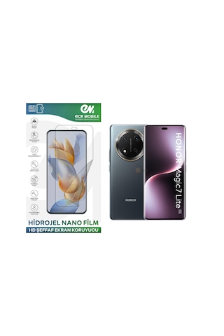 Honor Magic 7 Lite İle Uyumlu Hidrojel Ekran Koruyucu Film Hd-şeffaf Tempered Cam Değildir